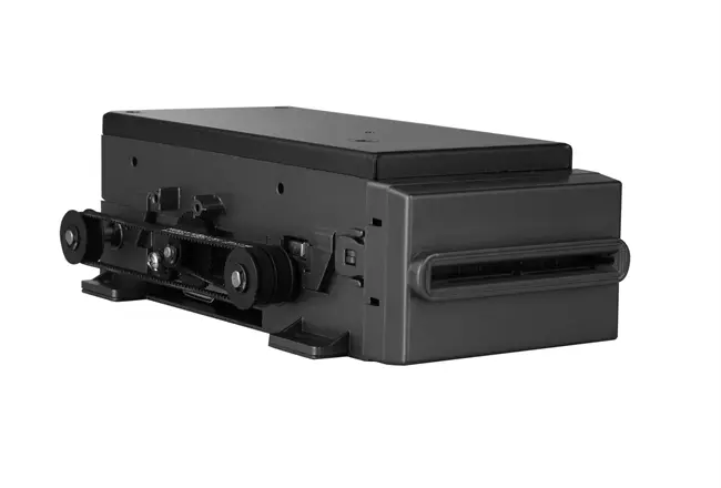 motorized card reader