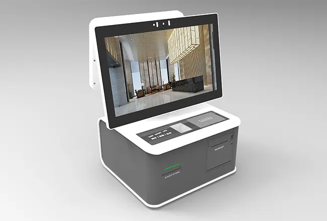 HT248-WS hotel reception kiosk