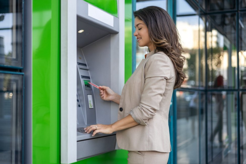 magnetic card dispenser
